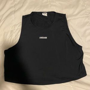 Gymshark cropped workout tank - XL